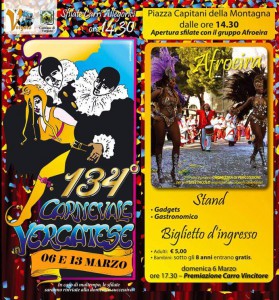 134° Carnevale Vergato 2016